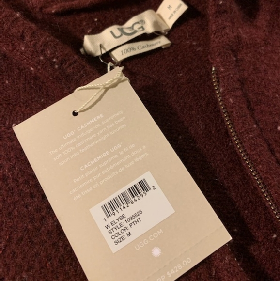 Ugg Elyse Cashmere Zip Hoodie - Picture 3 of 6